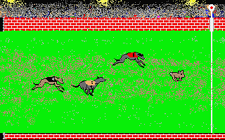 Gone to the Dogs atari screenshot